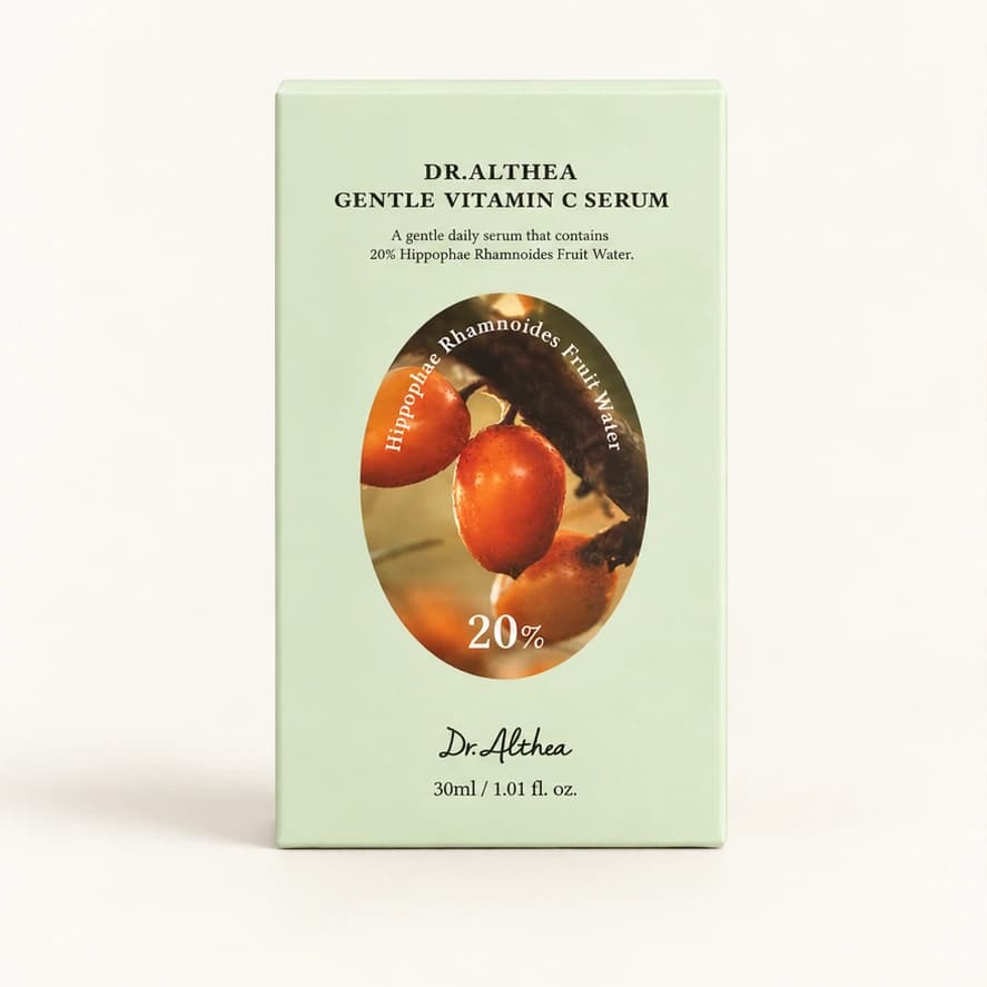Dr. Althea Gentle Vitamin C Serum — 30 ml — imagem ilustrativa do produto gerada a partir da embalagem real.
