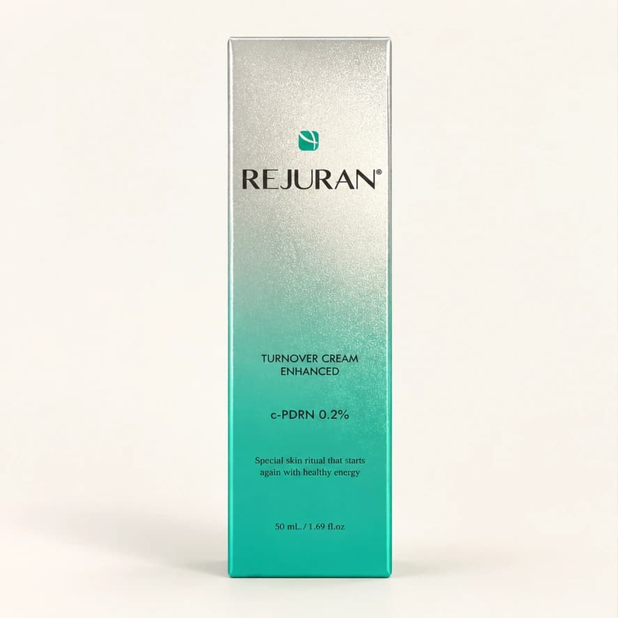 REJURAN Turnover Cream Enhanced — 50 ml — imagem ilustrativa do produto gerada a partir da embalagem real.