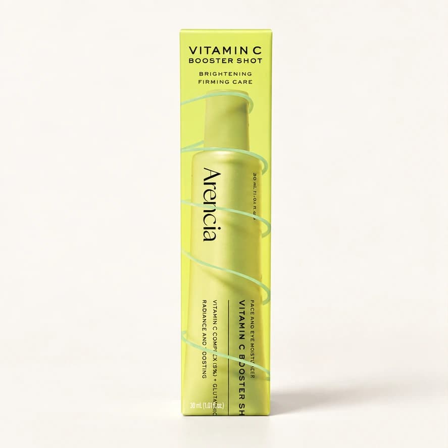 Arencia Vitamin C Booster Shot — 30 ml — imagem ilustrativa do produto gerada a partir da embalagem real.