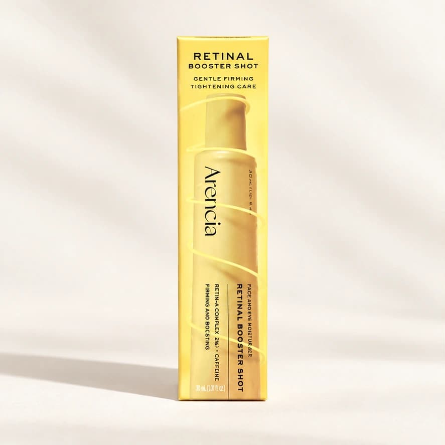 Arencia Retinal Booster Shot — 30 ml — imagem ilustrativa do produto gerada a partir da embalagem real.