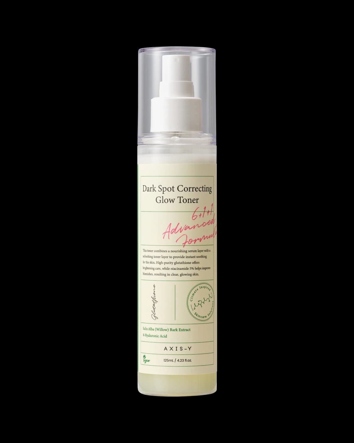 AXIS-Y Dark Spot Correcting Glow Toner — fotografia do produto.