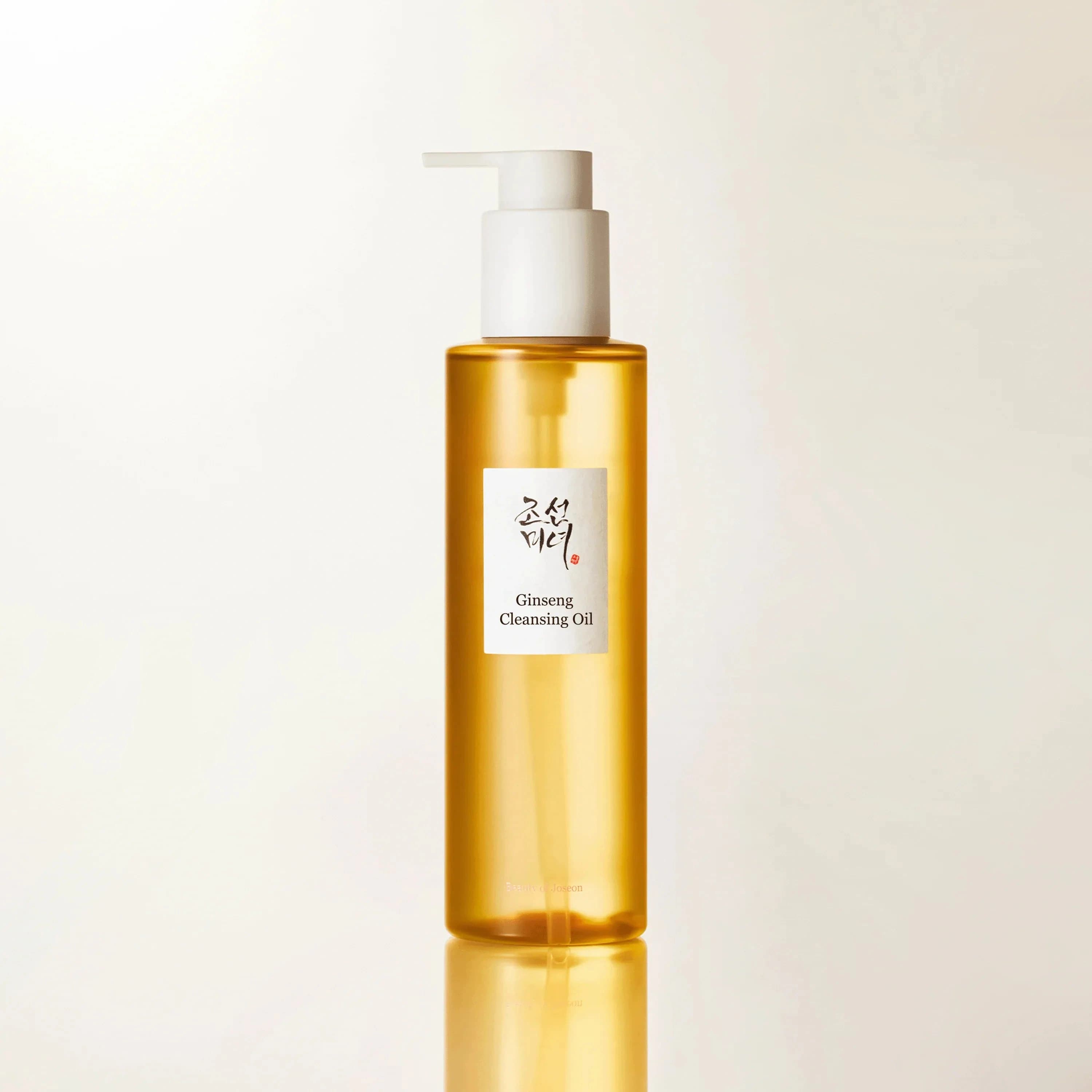 Beauty of Joseon Ginseng Cleansing Oil (210ml) — fotografia do produto.