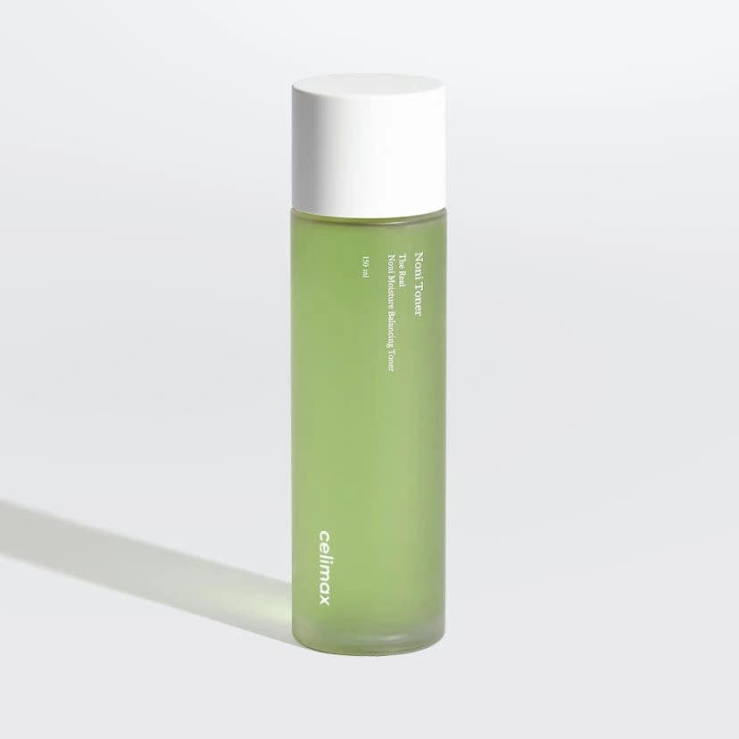 CELIMAX The Real Noni Moisture Balancing Toner (150ml) — fotografia oficial da marca.