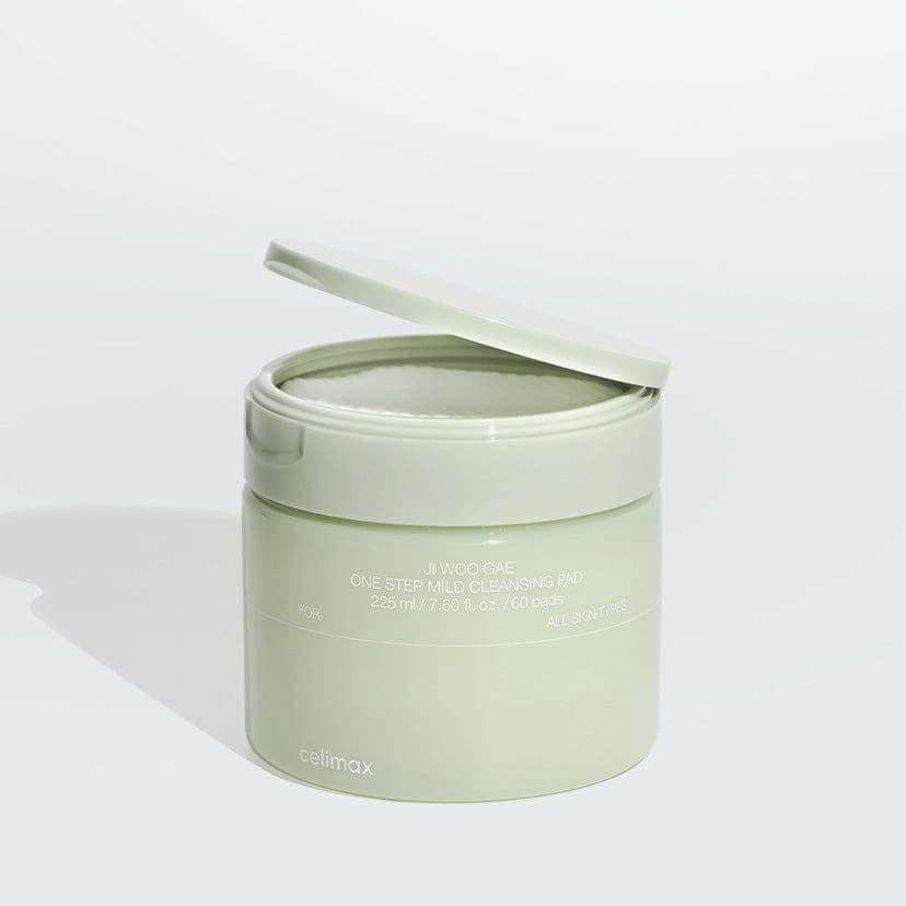 Celimax Ji Woo Gae One Step Mild Cleansing Pad 60pads — fotografia oficial da marca.
