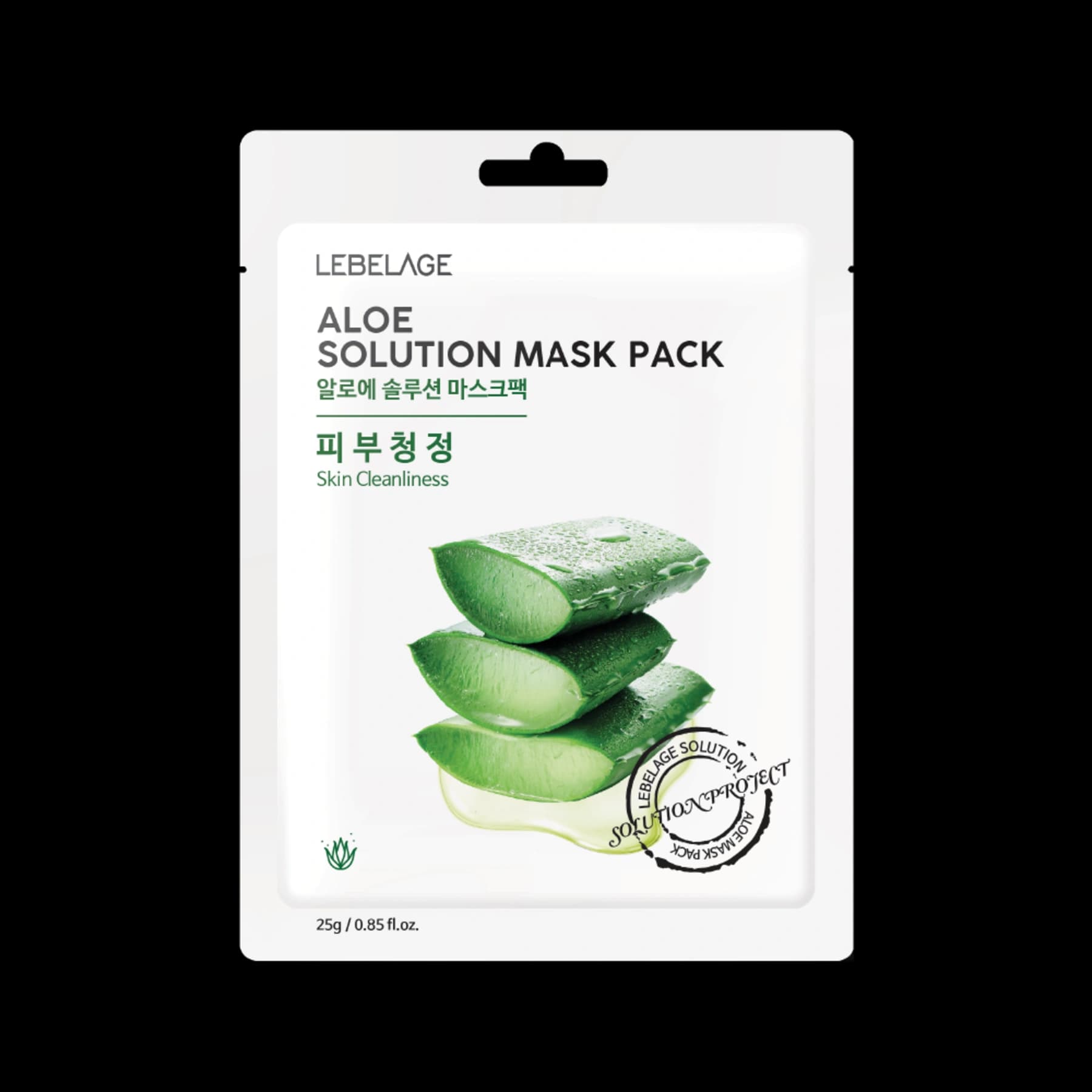 Lebelage Máscara Facial de Aloe — fotografia oficial da marca.