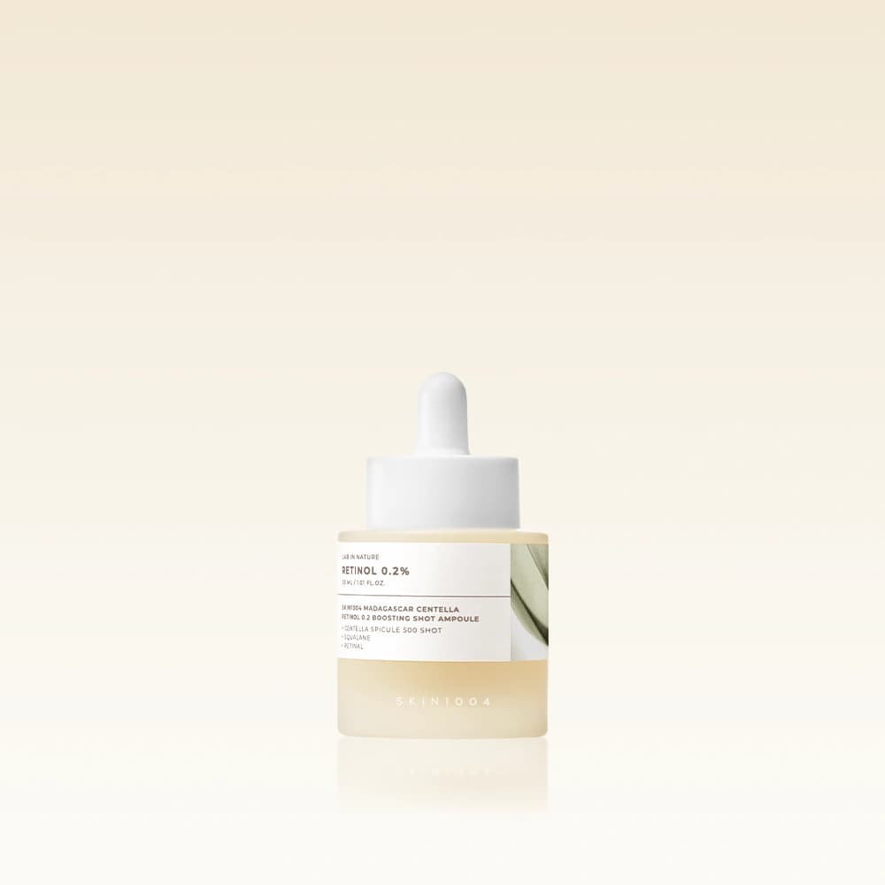 MADAGASCAR CENTELLA RETINOL 0.2 BOOSTING SHOT AMPOULE — fotografia do produto.