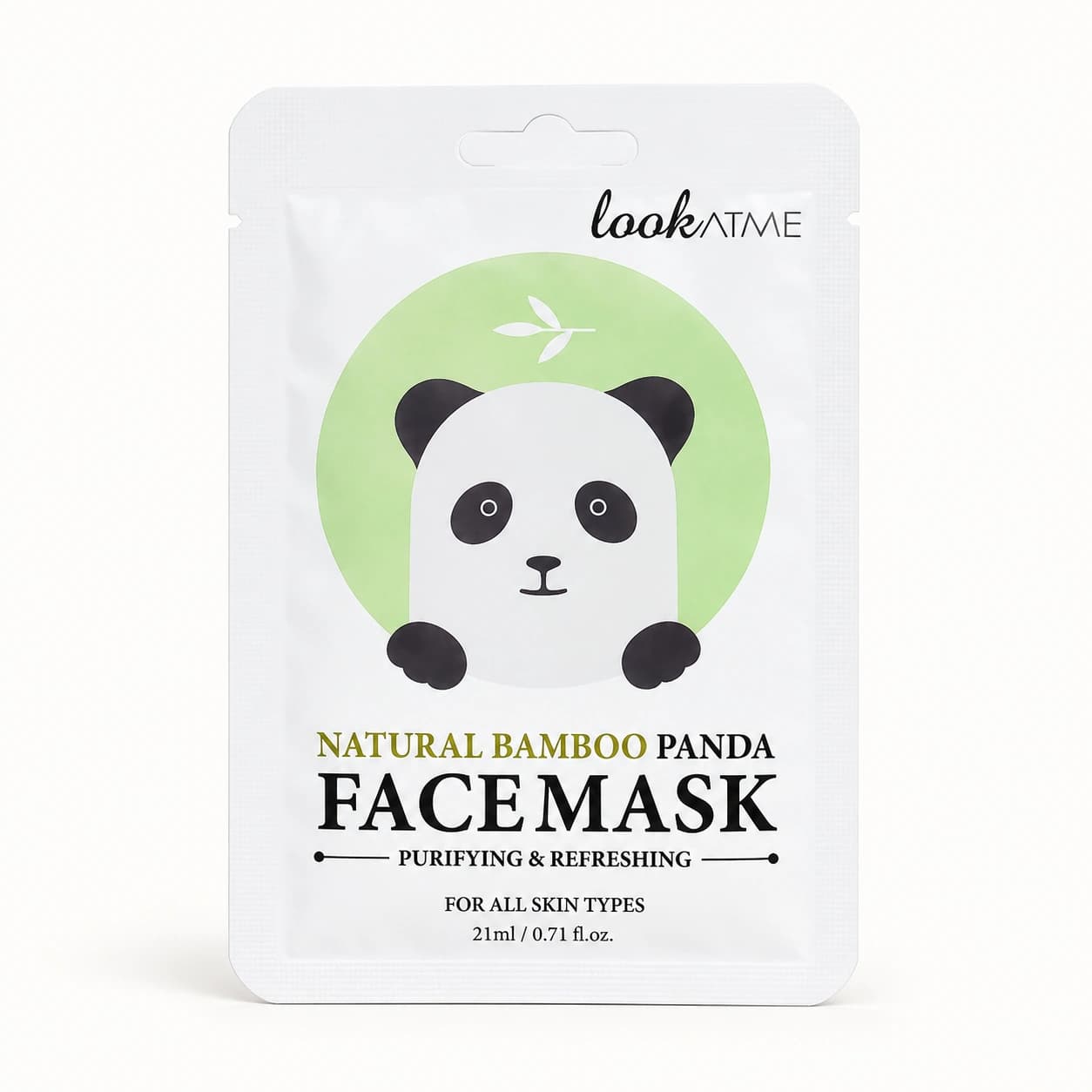 Look At Me Máscara Facial De Bambu — fotografia do produto.