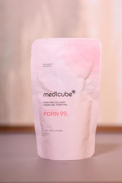 Medicube PDRN Pink Collagen Toning Gel Toner Pad