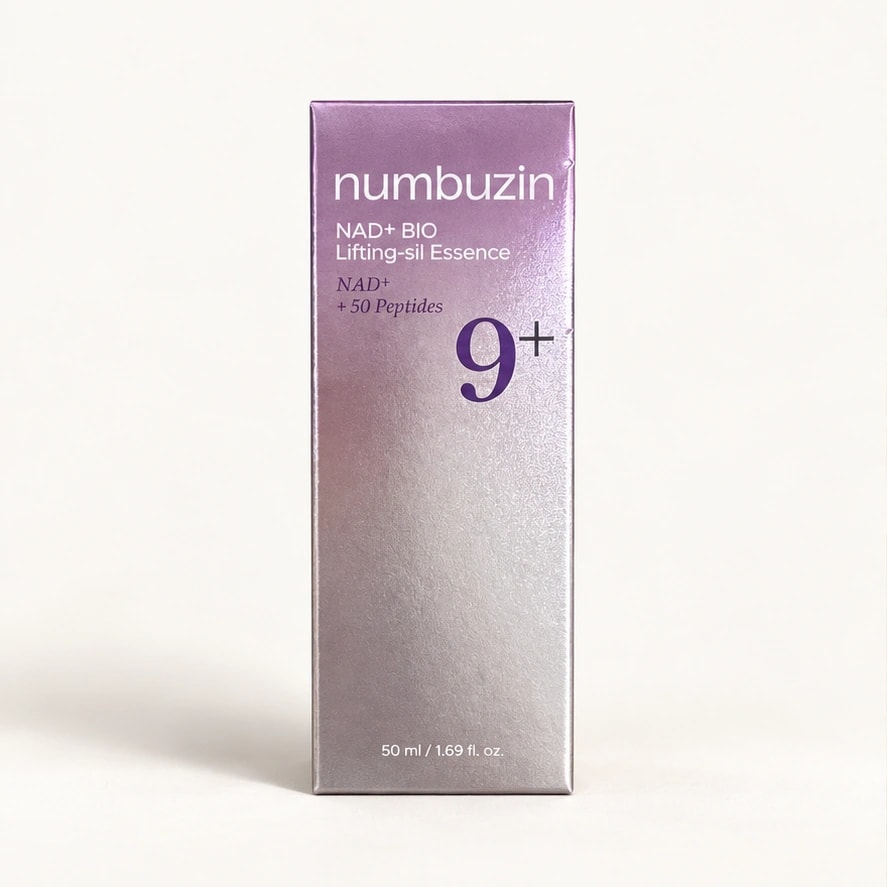 numbuzin 9+ NAD+ BIO Lifting-sil Essence — 50 ml — imagem ilustrativa do produto gerada a partir da embalagem real.