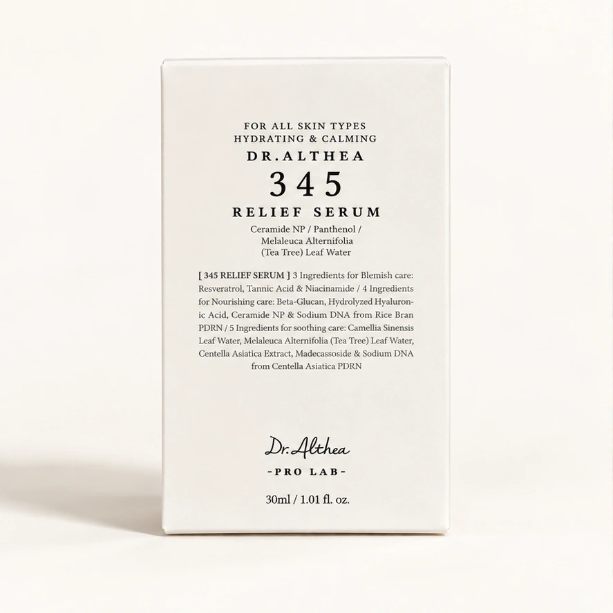 Dr. Althea 345 Relief Serum — 30 ml — imagem ilustrativa do produto gerada a partir da embalagem real.