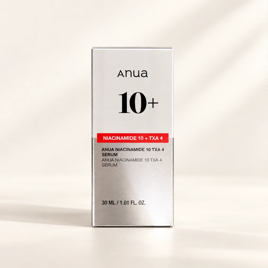 Anua Niacinamide 10 TXA 4 Serum — 30 ml — imagem ilustrativa do produto gerada a partir da embalagem real.