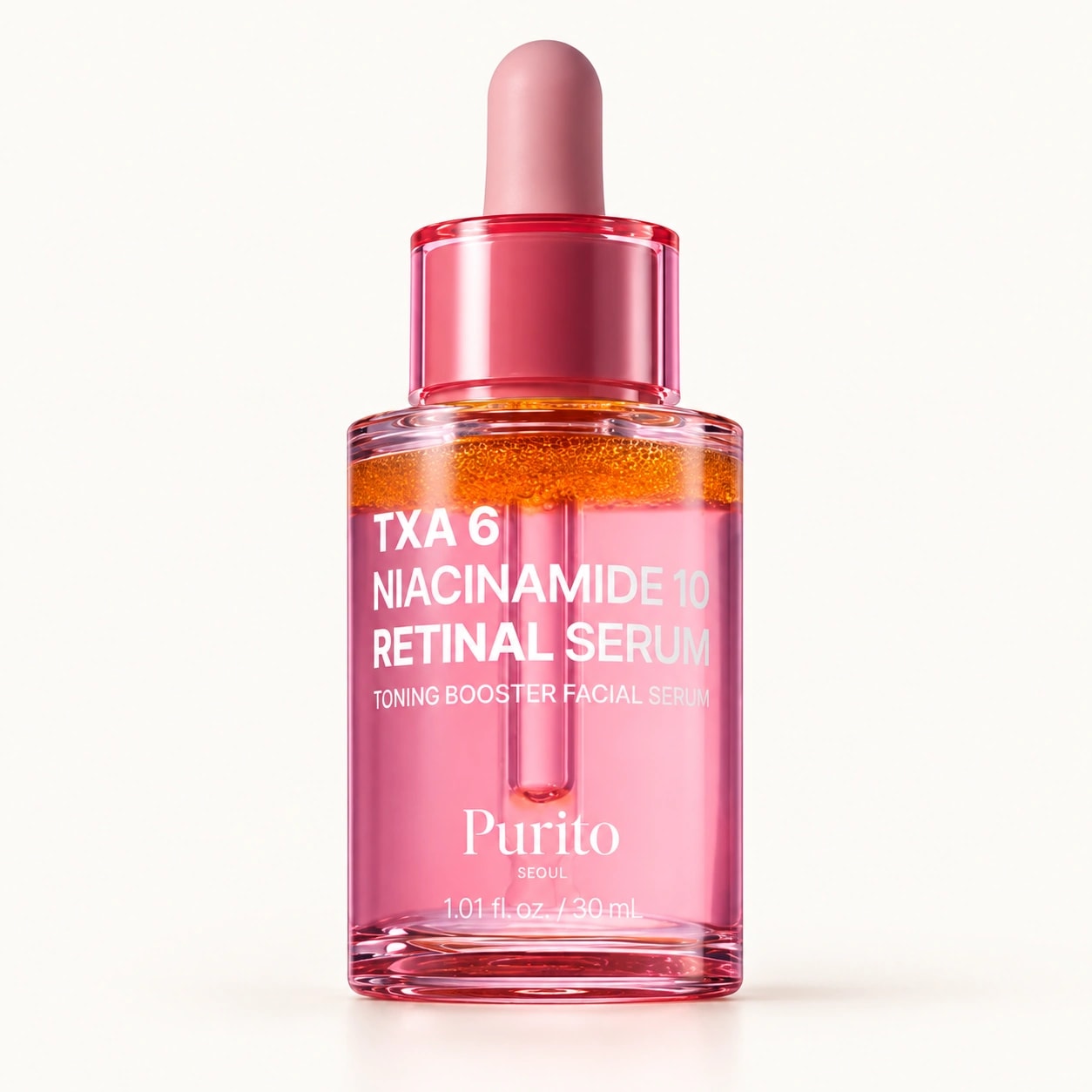 Purito TXA 6% Niacinamida 10% Sérum de Retinal — imagem ilustrativa baseada na embalagem original.