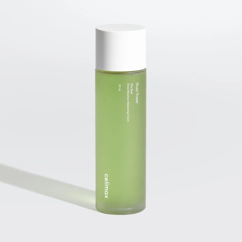 CELIMAX The Real Noni Moisture Balancing Toner (150ml) — fotografia oficial da marca.
