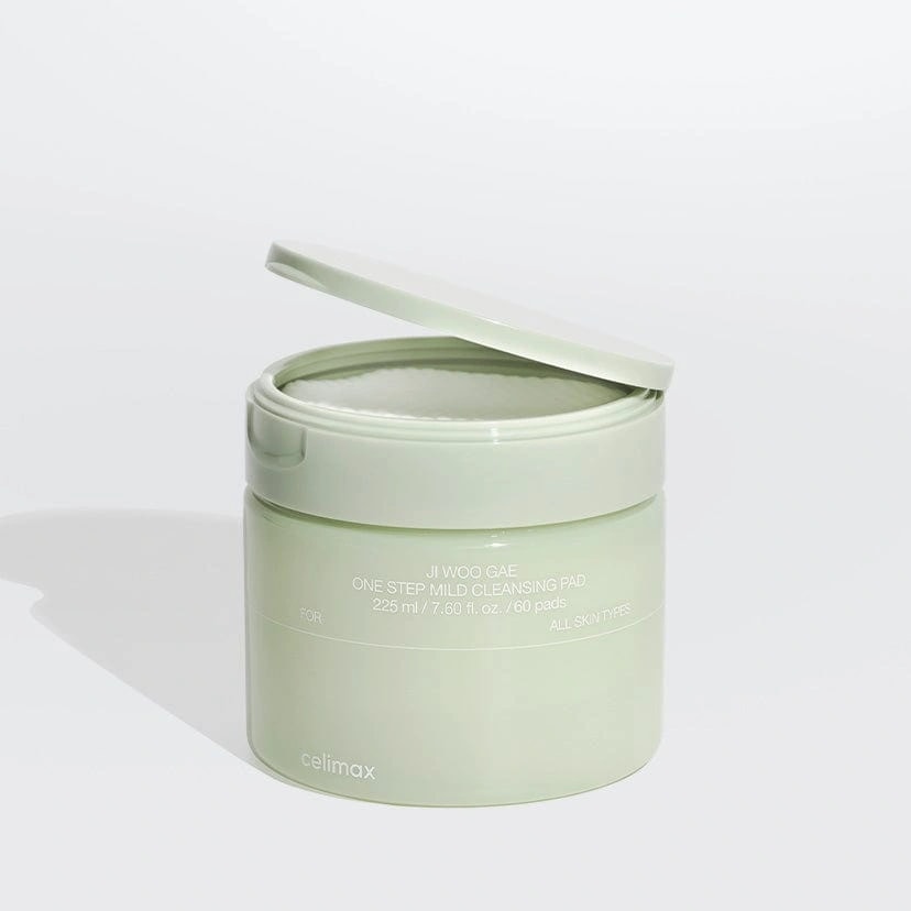 Celimax Ji Woo Gae One Step Mild Cleansing Pad 60pads — fotografia oficial da marca.