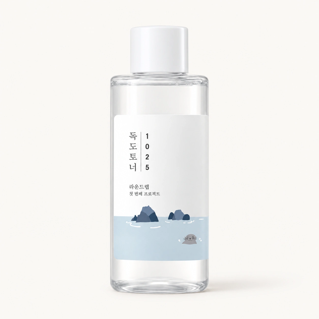 Round Lab 1025 Dokdo Toner 100ml / 200ml / 500ml — imagem ilustrativa baseada na embalagem original.