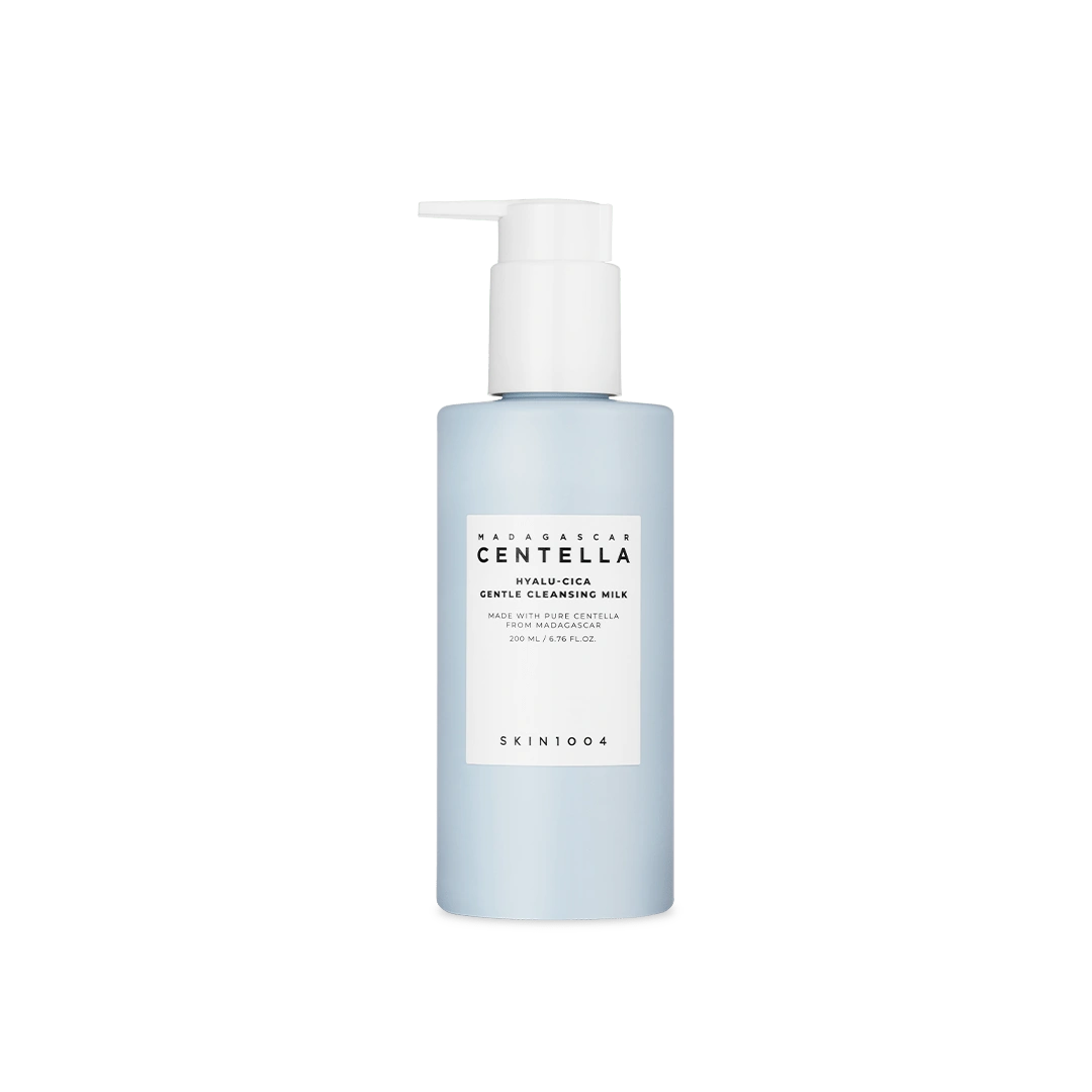 MADAGASCAR CENTELLA HYALU-CICA GENTLE CLEANSING MILK — fotografia do produto.