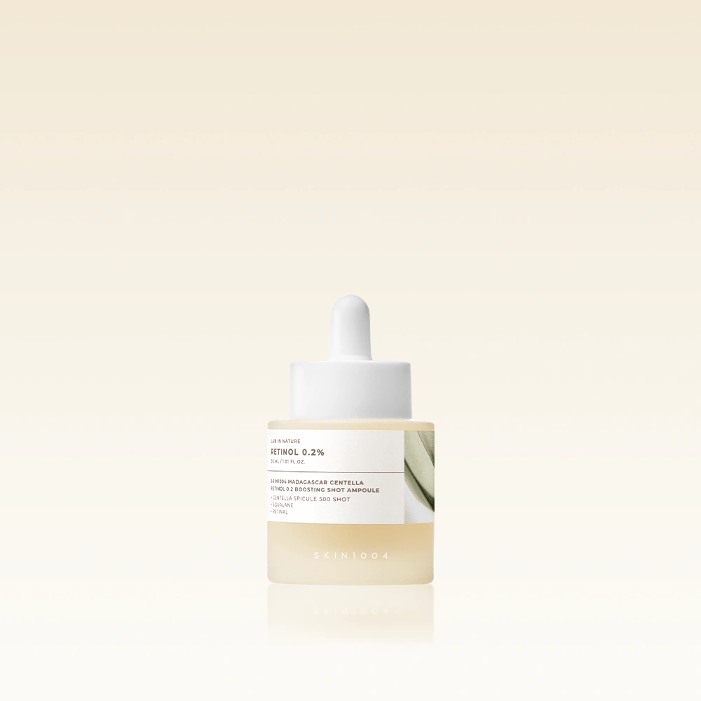 MADAGASCAR CENTELLA RETINOL 0.2 BOOSTING SHOT AMPOULE — fotografia do produto.