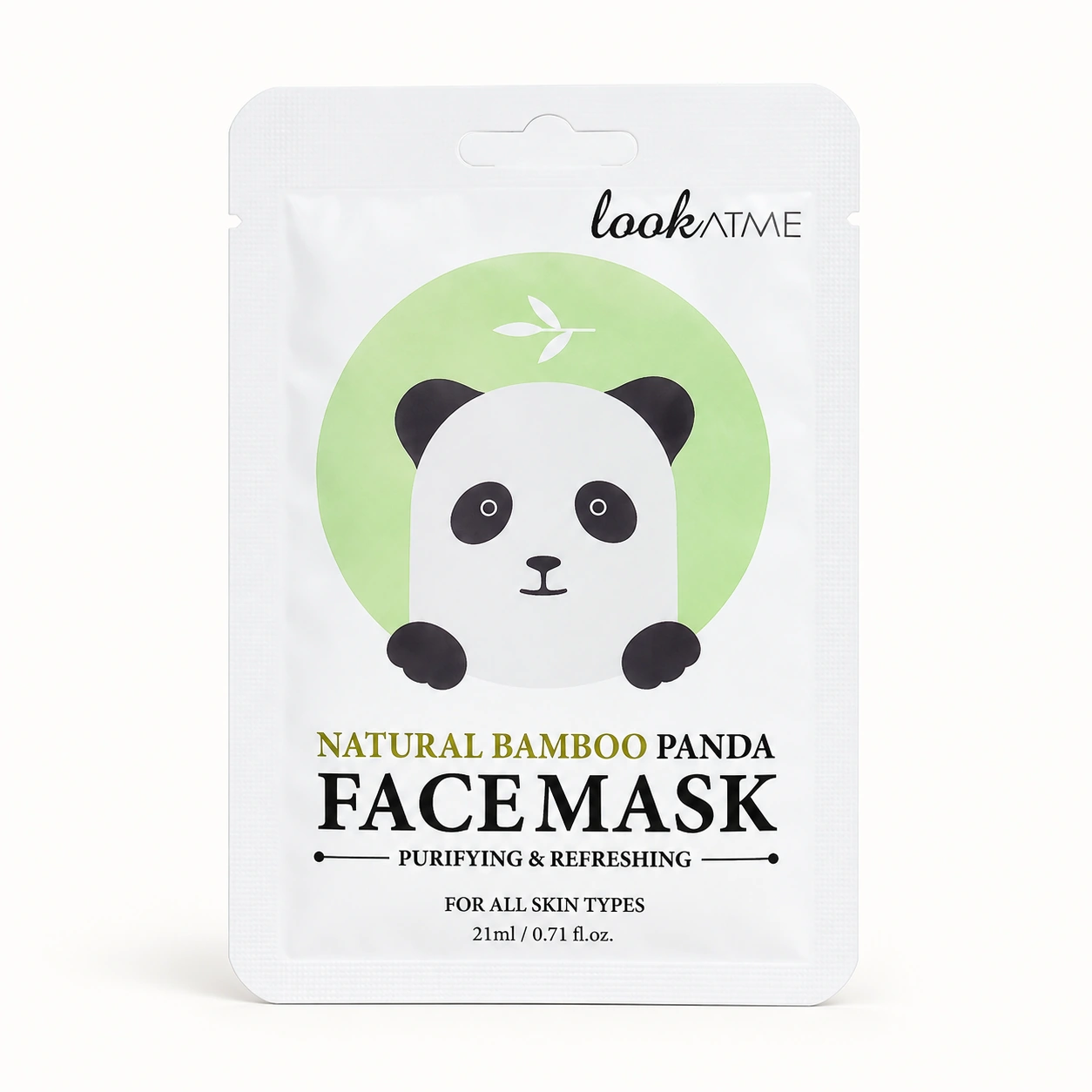Look At Me Máscara Facial De Bambu — fotografia do produto.