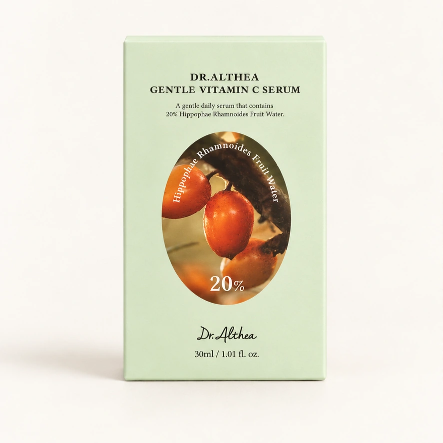 Dr. Althea Gentle Vitamin C Serum — 30 ml — imagem ilustrativa do produto gerada a partir da embalagem real.