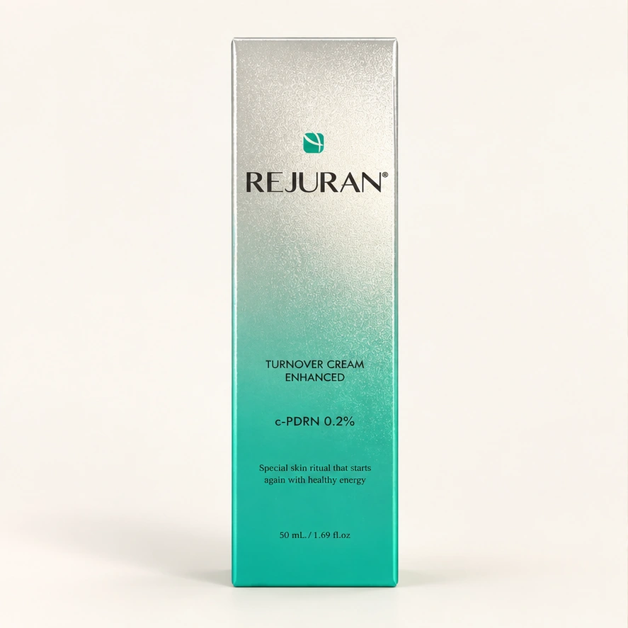 REJURAN Turnover Cream Enhanced — 50 ml — imagem ilustrativa do produto gerada a partir da embalagem real.