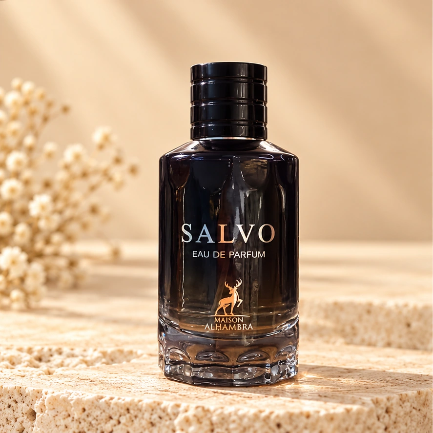 Maison Alhambra Salvo Eau de Parfum — imagem profissional ilustrativa do produto.