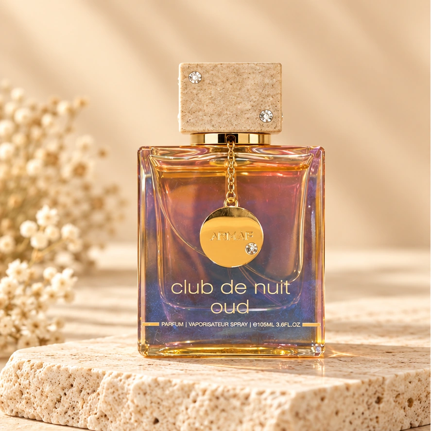 Armaf Club de Nuit Oud Parfum — 105 ml — imagem profissional ilustrativa do produto.