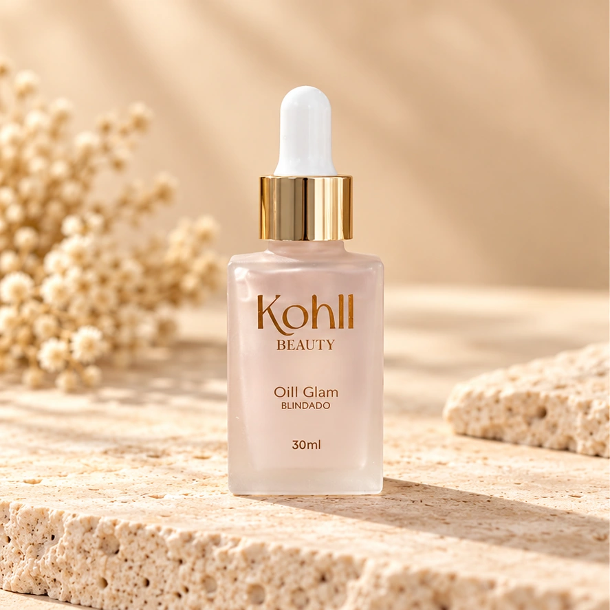 Kohll Beauty Oill Glam Blindado Fresh — 30 ml — imagem profissional ilustrativa do produto.