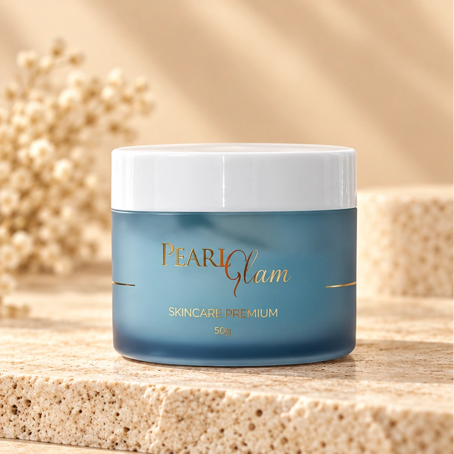 Kohll Beauty Pearl Glam Máscara Glow — 50 g — imagem profissional ilustrativa do produto.
