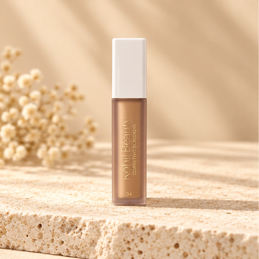 Kohll Beauty Corretivo Blindado — cor 04 — imagem profissional ilustrativa do produto.