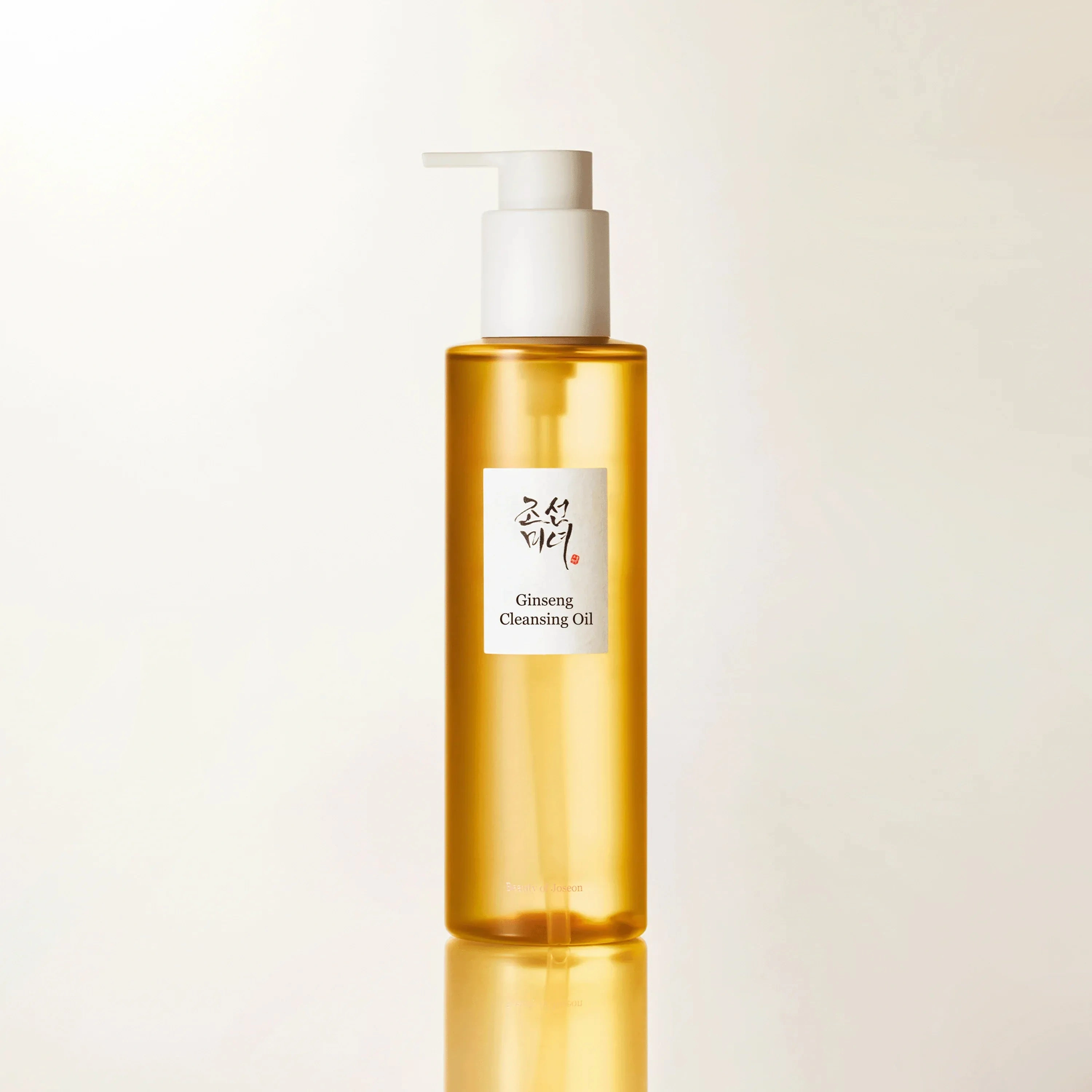 Beauty of Joseon Ginseng Cleansing Oil (210ml) — fotografia do produto.