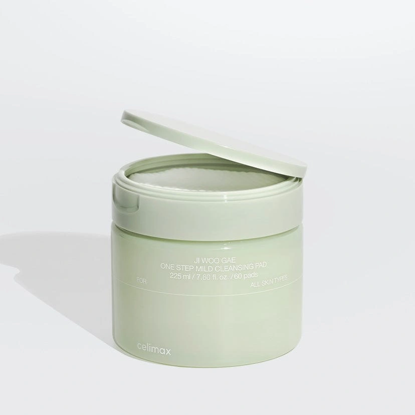 Celimax Ji Woo Gae One Step Mild Cleansing Pad 60pads — fotografia oficial da marca.
