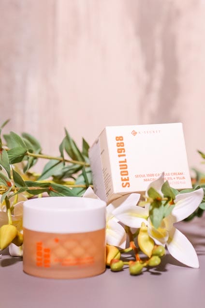 K-SECRET Seoul 1988 Capsule Cream Niacinamide 5% + Yuja de 50ml - Imagem 4